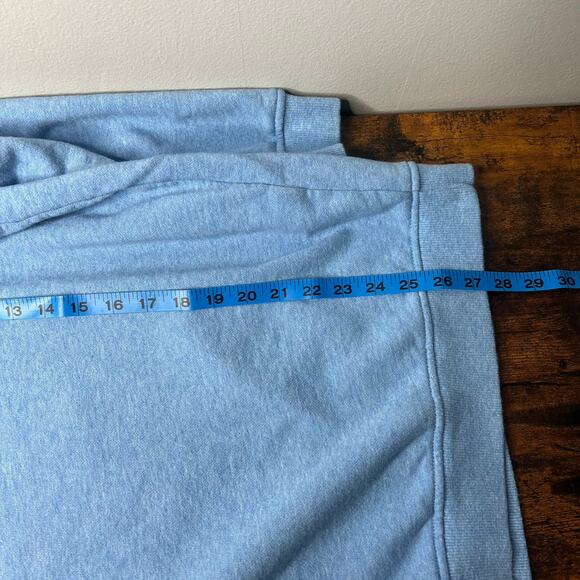 Vineyard Vines 1/4 Zip Pullover Sweatshirt Blue Sz Large Nautical Preppy Coastal - Picture 8 of 10